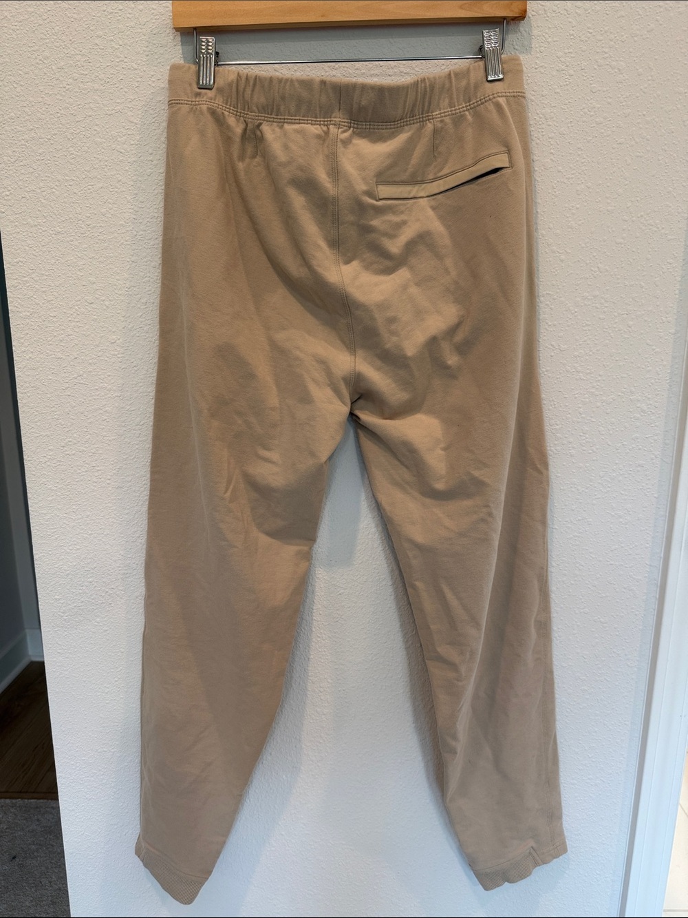 Mack Weldon Drawstring Joggers - Tan - Picture 7 of 9